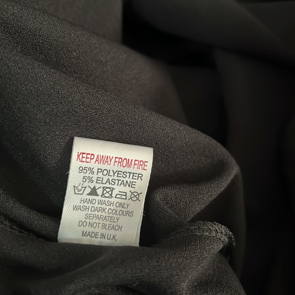 Missquided High Waisted Wide Leg Trouser Pants Size 10 - Picture 13 of 13